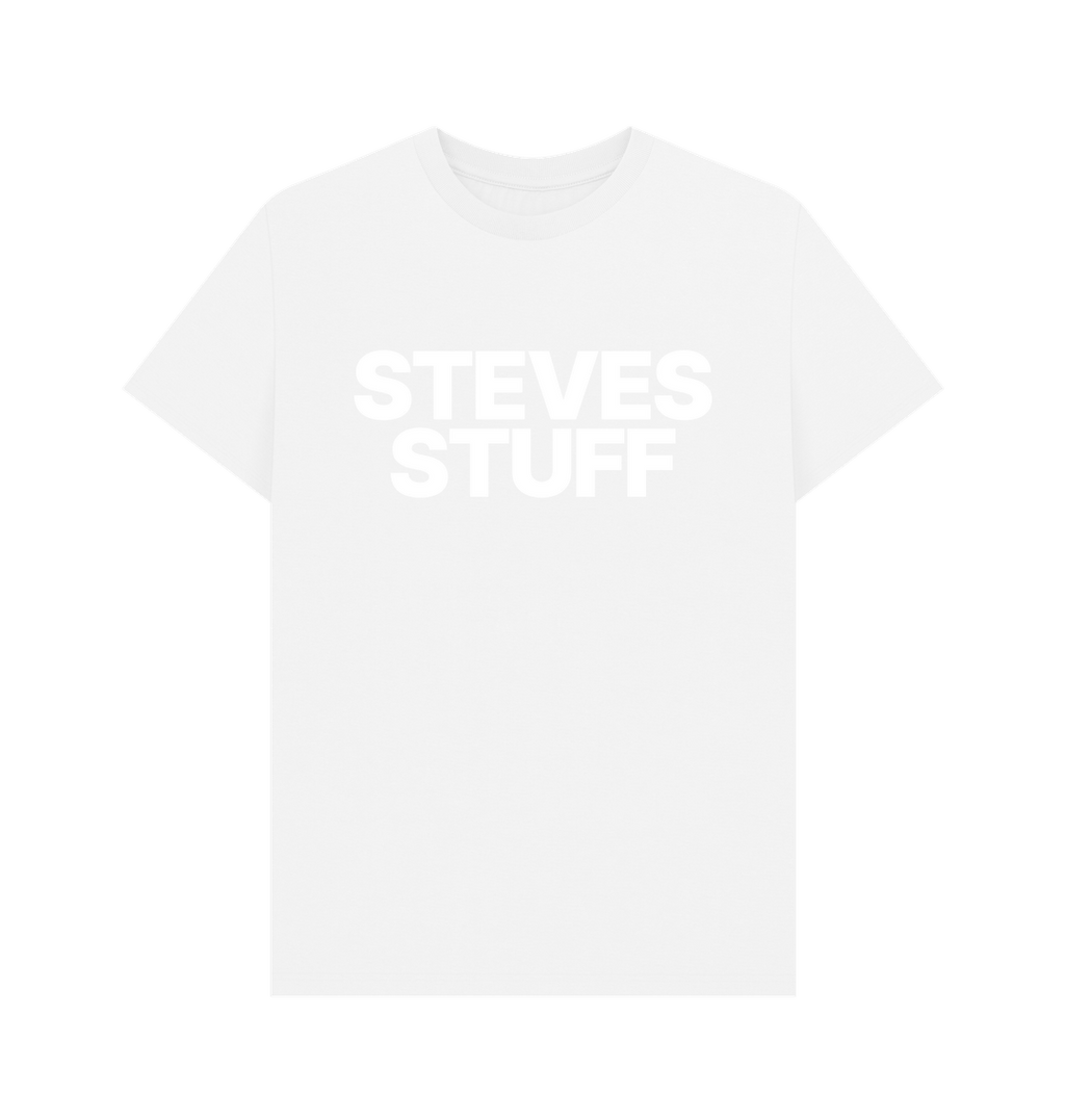 White Steves Stuff OG T Shirt