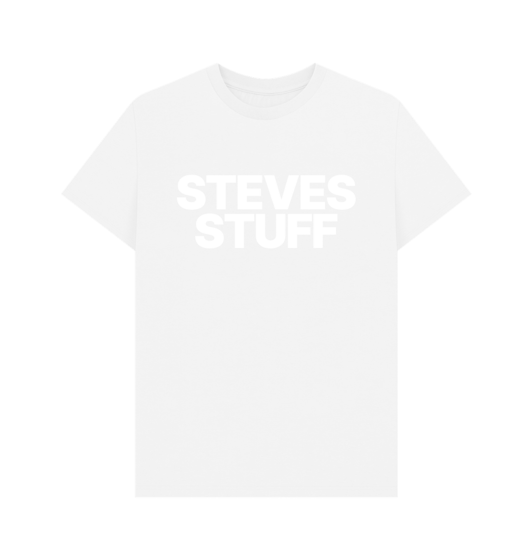 White Steves Stuff OG T Shirt