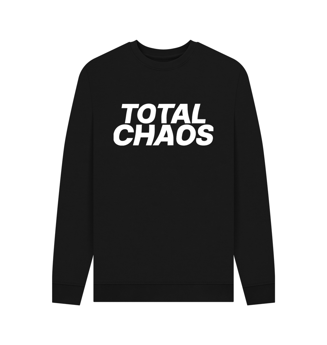 Black Total Chaos Sweater