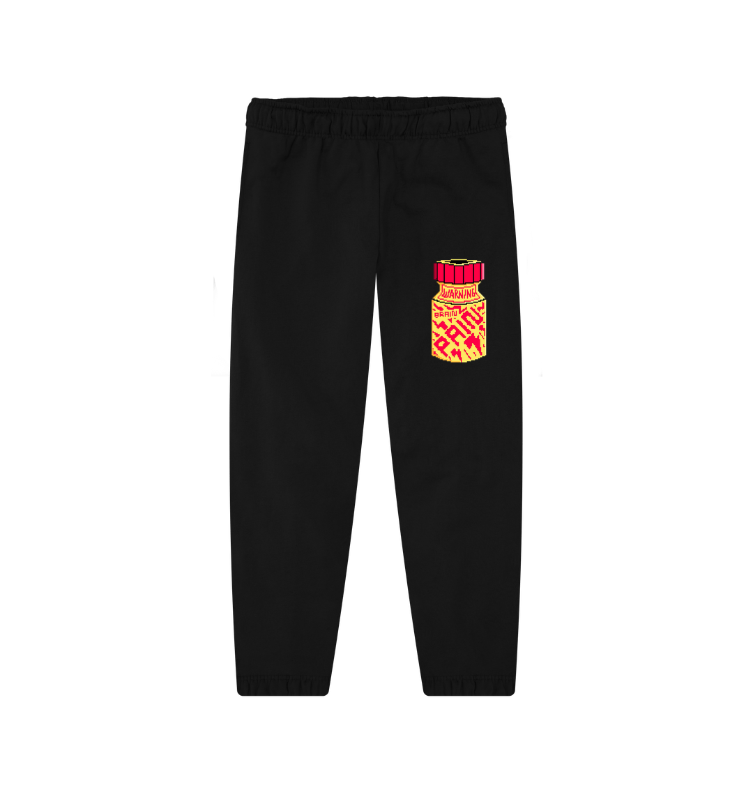 Black BRAIN PAIN JOGGER